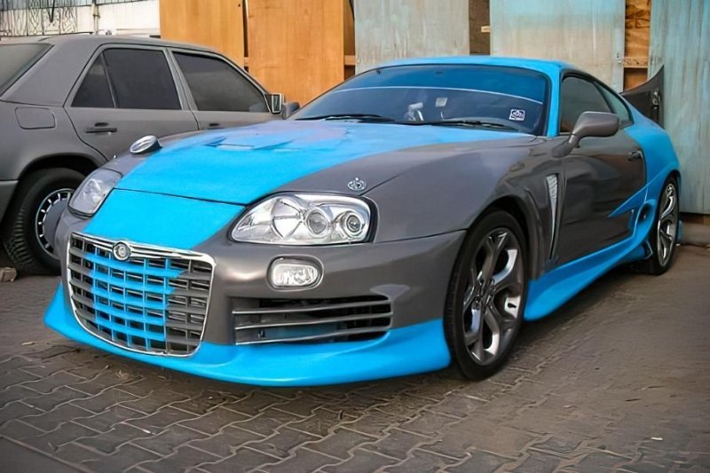 Посмотрите на самый нелепый тюнинг Toyota Supra