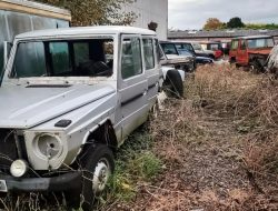 Посмотрите на заброшенное «кладбище» Gelandewagen