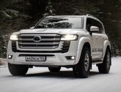 Toyota Land Cruiser 300 превратили в «арктический» вездеход