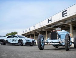 Уникальный Bugatti Chiron Pur Sport посвятили 90-летнему спорткару