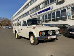В России продают уникальный раллийный пикап ИЖ. Очень дорого