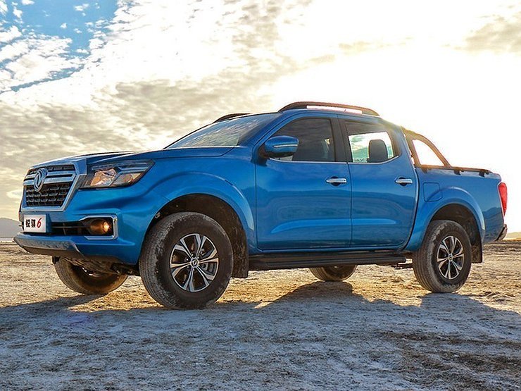 Вместо УАЗа: Dongfeng привезет недорогую копию пикапа Nissan Navara
