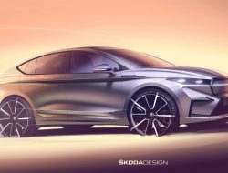 Skoda показала дизайн нового купе-кроссовера