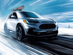 Honda показала внешность нового компактного кроссовера