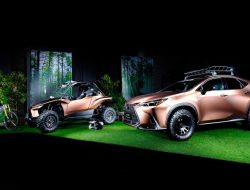 Lexus представил новый внедорожник и водородный багги