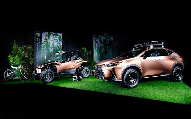 
            Lexus представил новый внедорожник и водородный багги
        