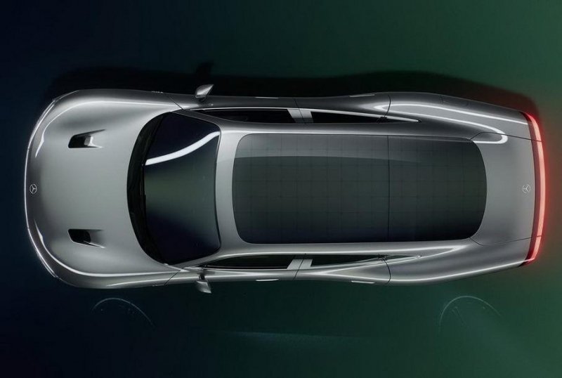 Электромобили Mercedes-Benz оснастят солнечными батареями с 2024 года