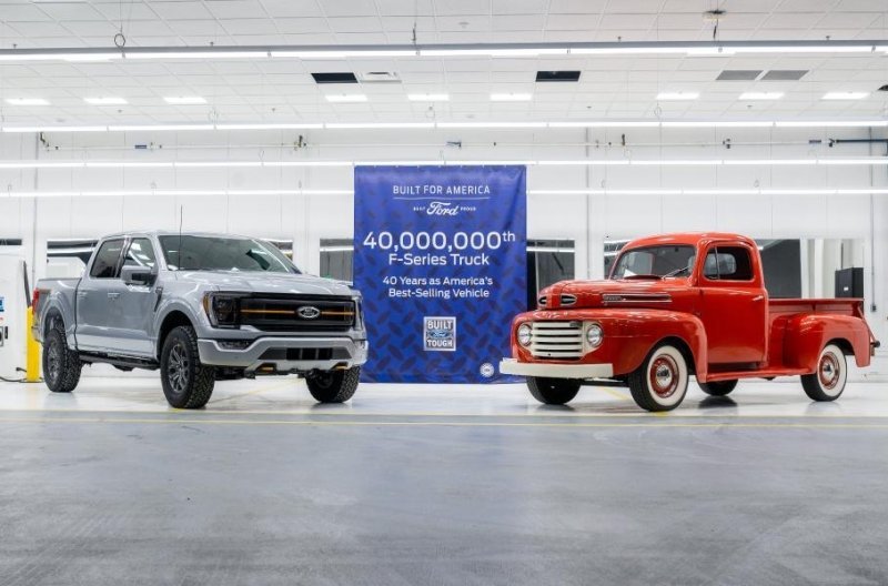 Ford выпустил 40-миллионный пикап F-Series