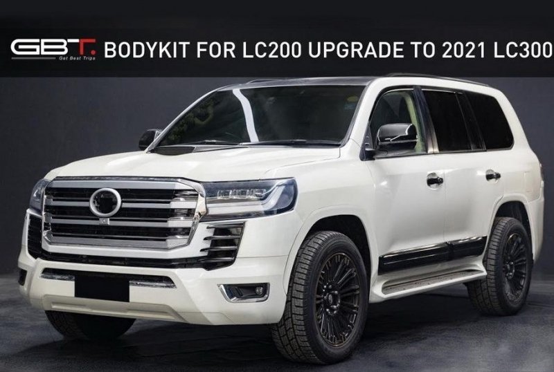 Китайцы показали, как превратить Land Cruiser 200 в «трехсотку»
