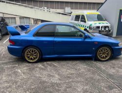 Конфискованную полицией редчайшую Subaru Impreza WRX STI 22B выставили на продажу