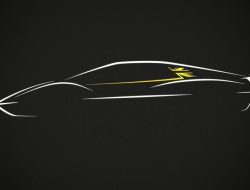 Lotus показала эскиз нового электрического спорткара, который появится в 2026 году