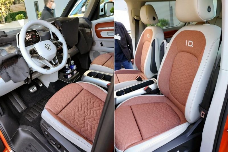 Появились первые снимки салона электровэна Volkswagen ID. Buzz
