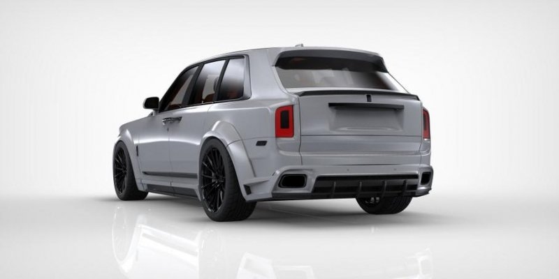 Rolls-Royce Cullinan получил напечатанный на 3D-принтере обвес