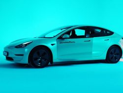 В московском каршеринге появились электрокары Tesla Model 3. И это недешево