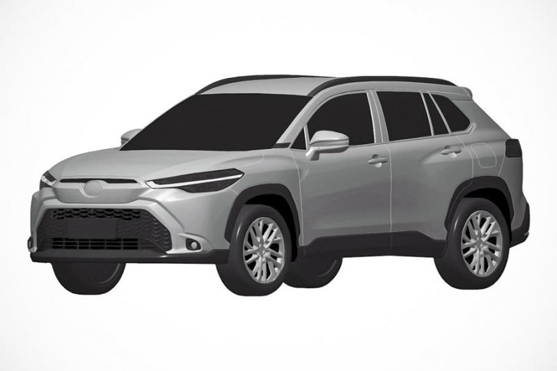 В России запатентовали кроссовер Toyota Corolla Cross. Уже второй