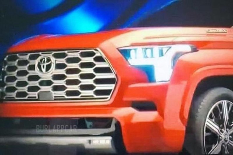 В Сеть слили фотографии Toyota Sequoia нового поколения