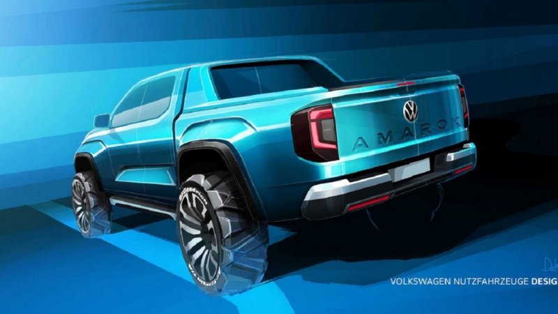 
            Volkswagen показал новые изображения своего пикапа Amarok
        