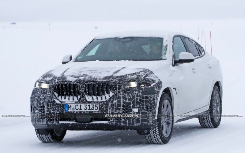 
            Обновленный BMW X6 G06 впервые попал в объективы фотокамер
        