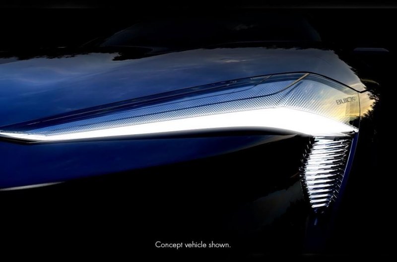 Buick показал первое изображение нового электрокара