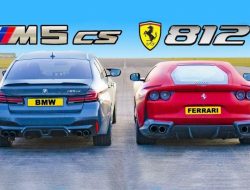 Дрэг-гонка: Ferrari 812 Superfast против BMW M5 CS