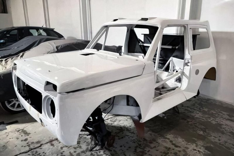 Французы продают кузов раллийной Lada Niva дороже двух новых Niva Legend