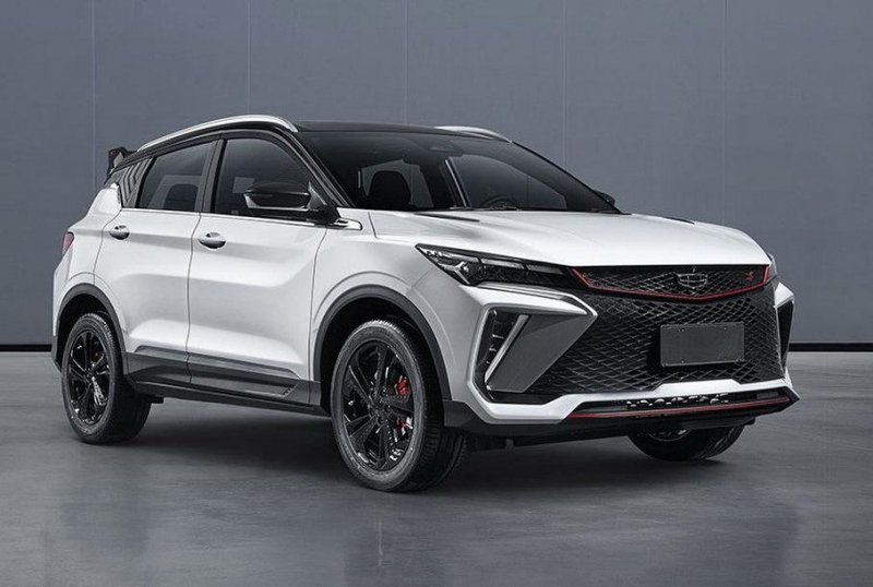 Geely Coolray перейдет на «турбочетверку» и станет агрессивнее