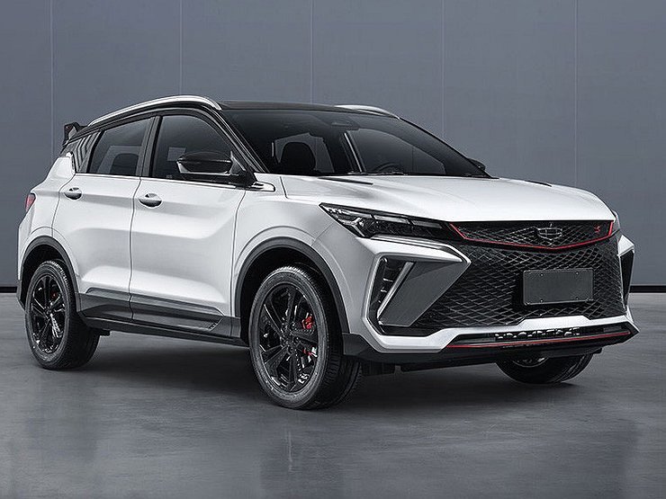 Geely Coolray пережил большой рестайлинг и получил новый мотор