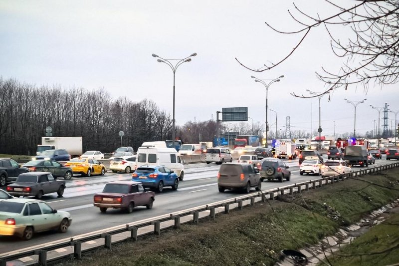 ГИБДД назвала самую аварийную дорогу в Москве