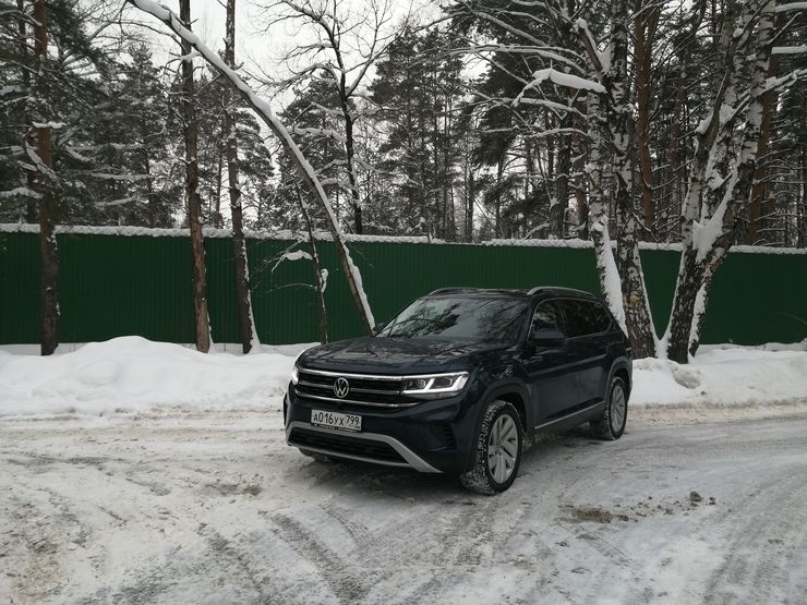 Мастодонт легкого поведения: тест-драйв обновленного Volkswagen Teramont