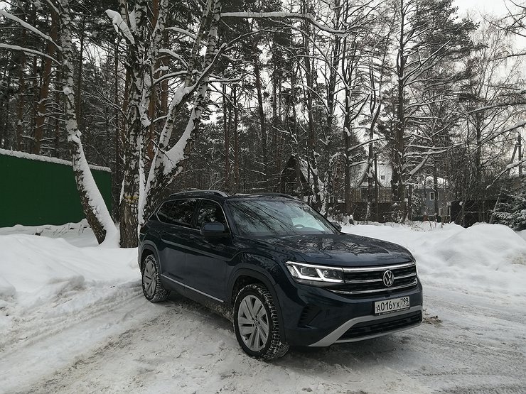 Мастодонт легкого поведения: тест-драйв обновленного Volkswagen Teramont