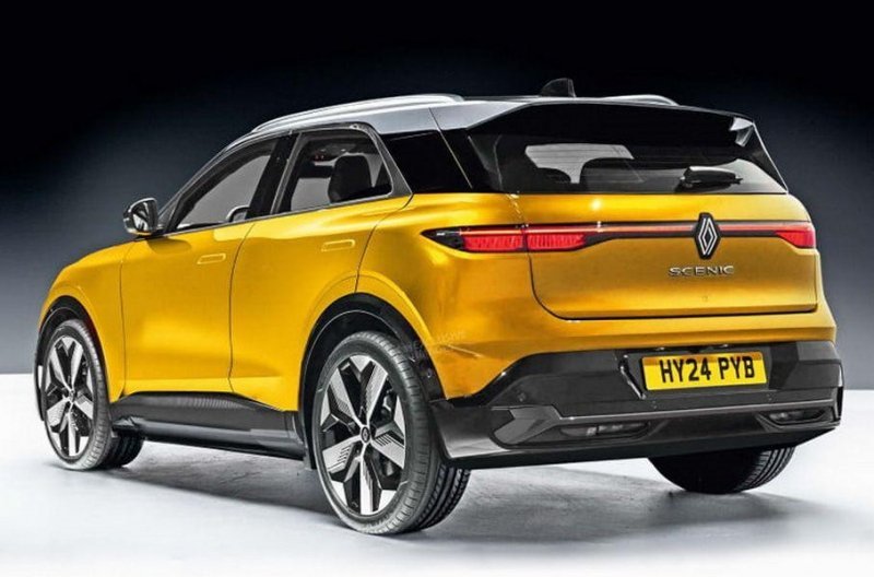 Новый Renault Scenic превратится в кроссовер, сменив поколение