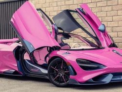 Посмотрите на очень розовый McLaren 765LT Spider из Калифорнии