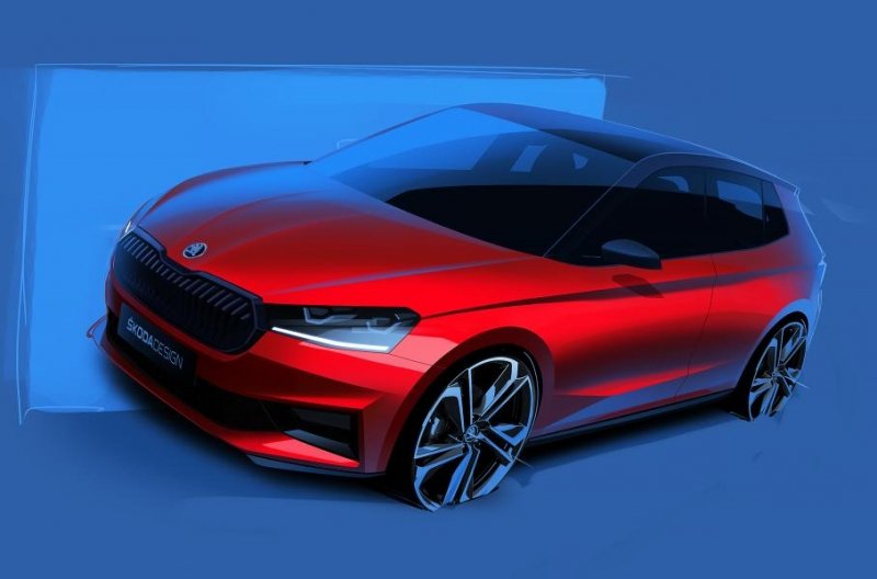 Skoda показала первые изображения новой Fabia Monte Carlo
