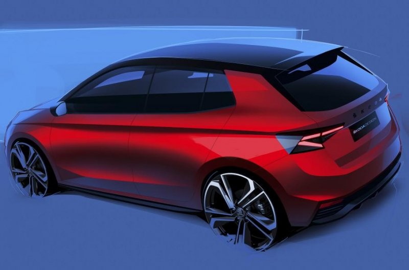Skoda показала первые изображения новой Fabia Monte Carlo