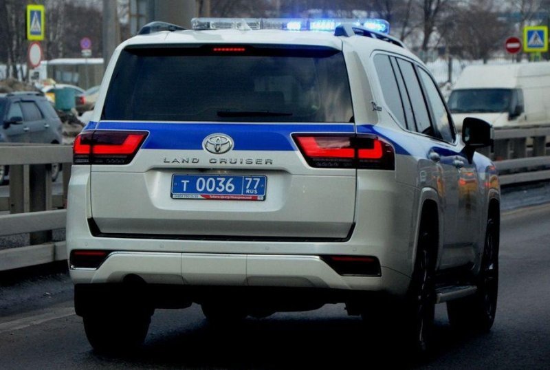 У российской полиции появился Toyota Land Cruiser 300