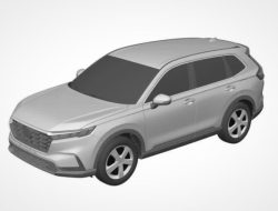 Внешность новой Honda CR-V раскрыли на патентом изображении