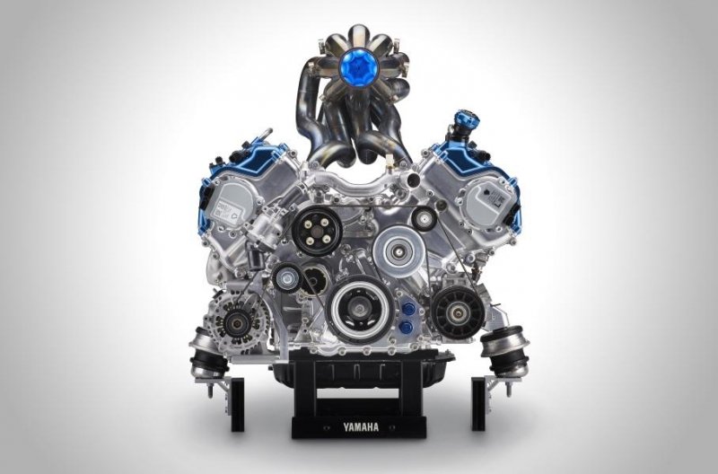 Yamaha построила для «Тойоты» водородный V8
