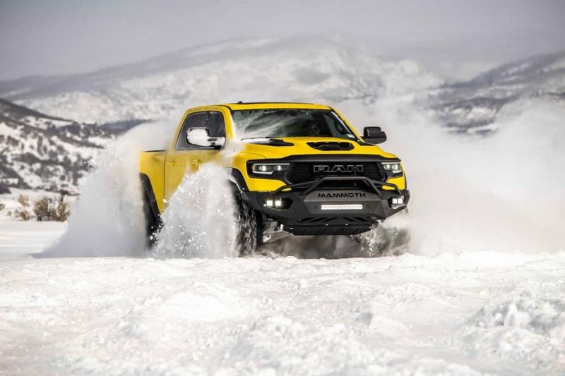 1000-сильный Dodge Ram TRX сможет разгоняться только до 90 километров в час