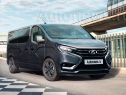 Как будет выглядеть микроавтобус Lada: первые изображения новинки