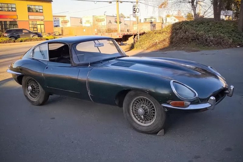 60-летний Jaguar E-Type отреставрируют после 46-летнего забвения