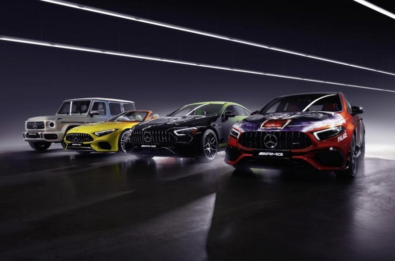 Арт-кары Mercedes-AMG посвятили крупнейшим мегаполисам мира