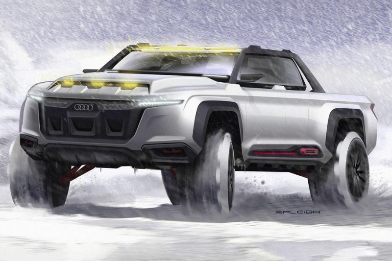Audi задумалась о премиальном пикапе размером с Toyota Hilux