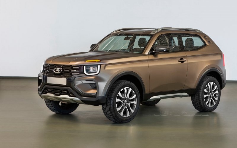 
            Как будет выглядеть новая трехдверная Lada Niva. Первые изображения
        