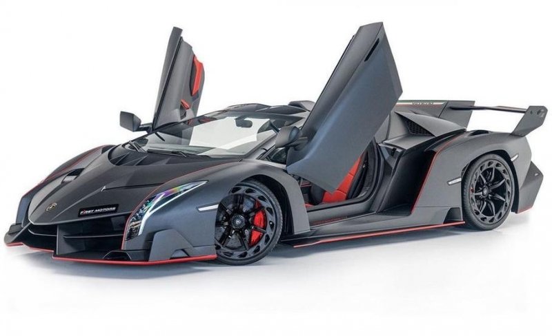 Единственный в мире карбоновый Lamborghini Veneno выставили на продажу