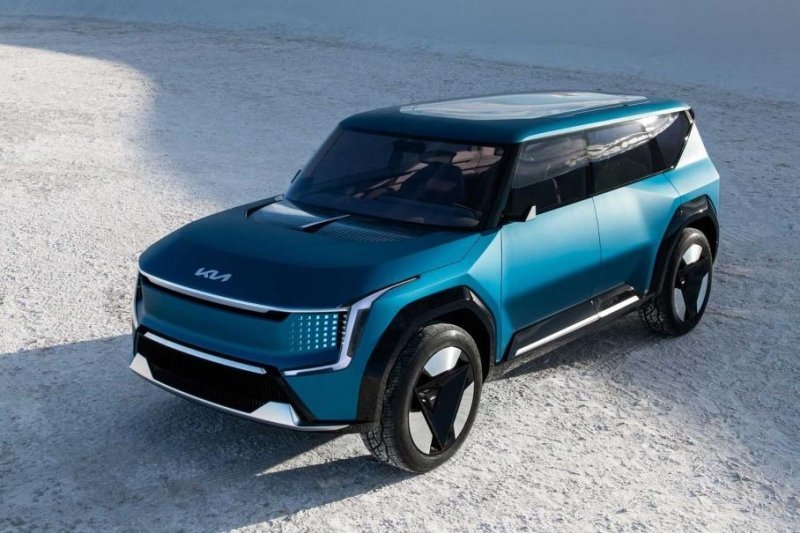 Флагманский электрокроссовер Kia: срок премьеры и новые подробности