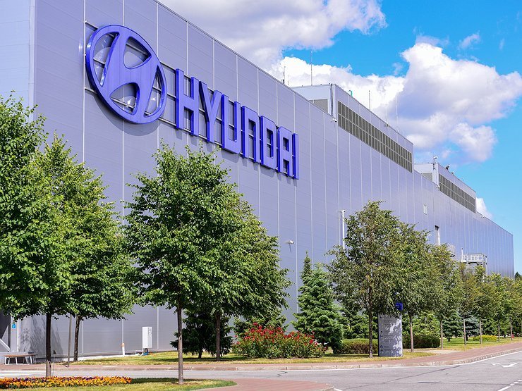 Hyundai остановил выпуск машин на российском заводе