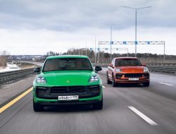 Круче азартных игр: первый видео тест-драйв обновленного Porsche Macan