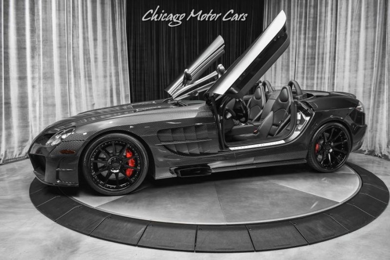 Mercedes-Benz SLR McLaren Roadster получил полностью карбоновый кузов