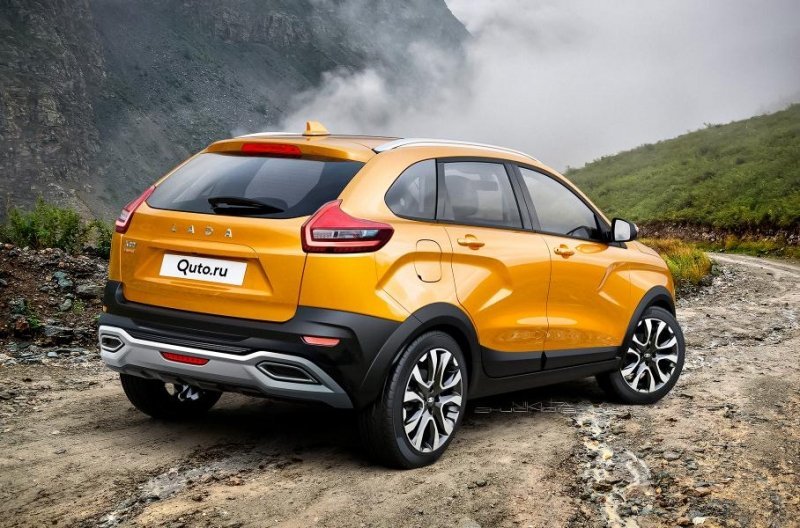 Посмотрите, какой могла бы быть обновленная Lada XRay