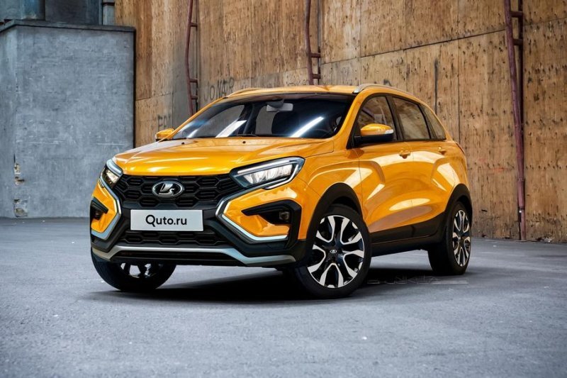 Посмотрите, какой могла бы быть обновленная Lada XRay